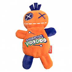 MONSTER VOODOO Игрушка для собак Кукла-Вуду оранжевая 17,5 см