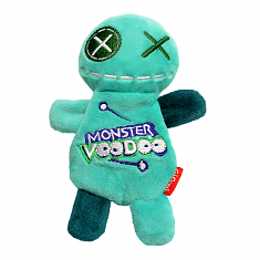 MONSTER VOODOO Игрушка для собак Кукла-Вуду зеленая, 17,5 см