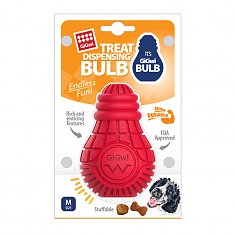 BULB RUBBER Игрушка для собак Резиновая лампочка, 10 см