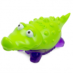 SUPPA PUPPA Игрушка для маленьких собак Крокодильчик с пищалкой, 10 см