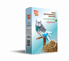 SEVEN SEEDS корм для волнистых попугаев с фруктами, 500 г
