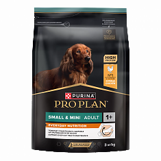 PRO PLAN EVERYDAY NUTRITION для собак мелких пород (КУРИЦА), 3 кг