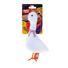 Fancy pets Игрушка Гусь с кошачьей мятой для животных, 21 см