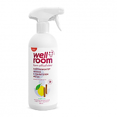 WELLROOM нейтрализатор запаха против меток кошек, КОРИЦА И ЦИТРУС, 500 мл
