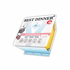Best Dinner Vet Profi Gastrointestinal Low Fat паштет для собак (ИНДЕЙКА), 100 г