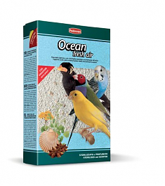 PADOVAN OCEAN fresh air Наполнитель био-песок для птиц, 1 кг