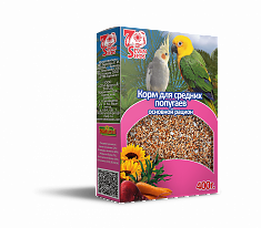 SEVEN SEEDS SPECIAL корм для средних попугаев, основной рацион, 400 г