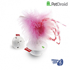 PETDROID Игрушка для кошек интерактивная Мелоди Тумблер со звуковым чипом 14см