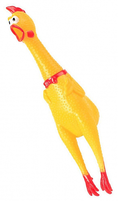 Игрушка-пищалка для собак Курица (38 х 8,5 х 8 см), NUNBELL