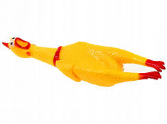 Игрушка для собак Курица-пищалка (17 х 4,5 х 4 см), NUNBELL